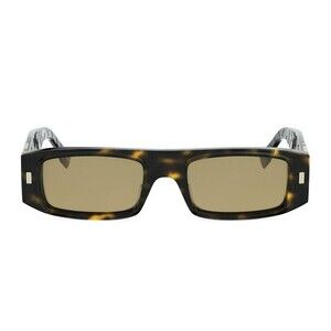 Fendi Ff Squared Oversized Rectangular Frame Sunglasses - NWT